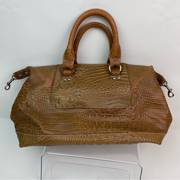 (113) Women's Animal Print and Cross Handbag Purse - Picture 4 of 7